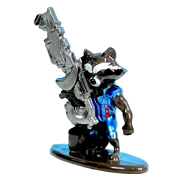 Jada Marvel Nano Metalfigs Rocket Collectible Die-Cast Metal Mini Figure - Picture 3 of 4
